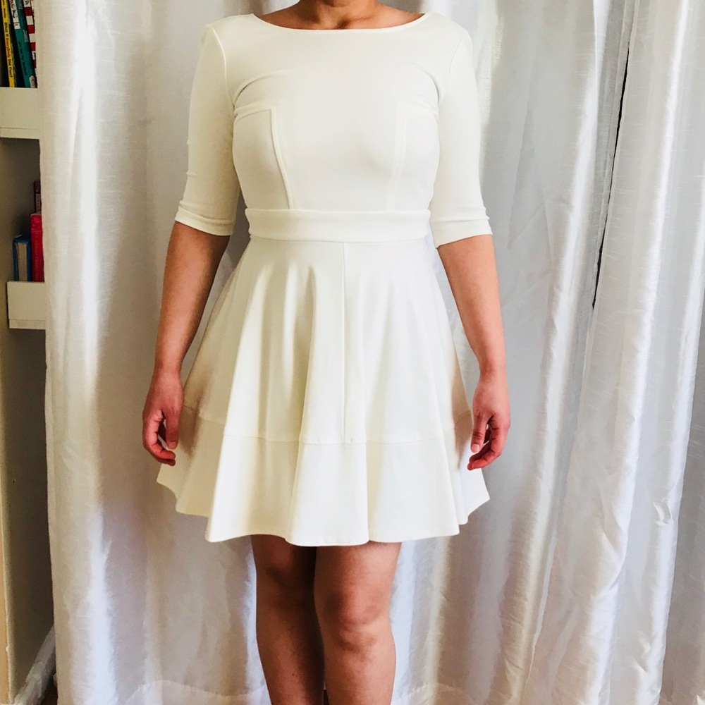 White dress